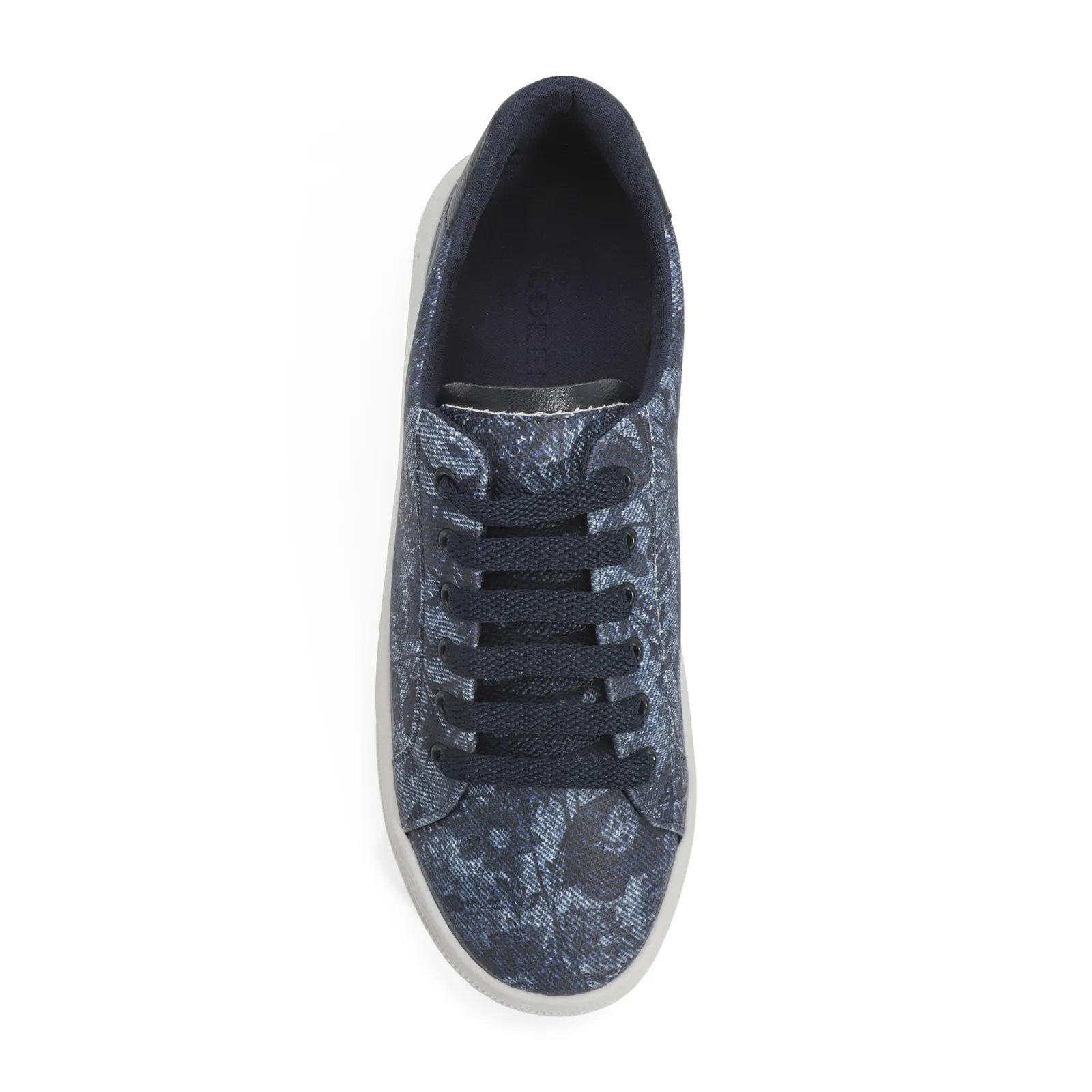 Tênis Jeans Floral