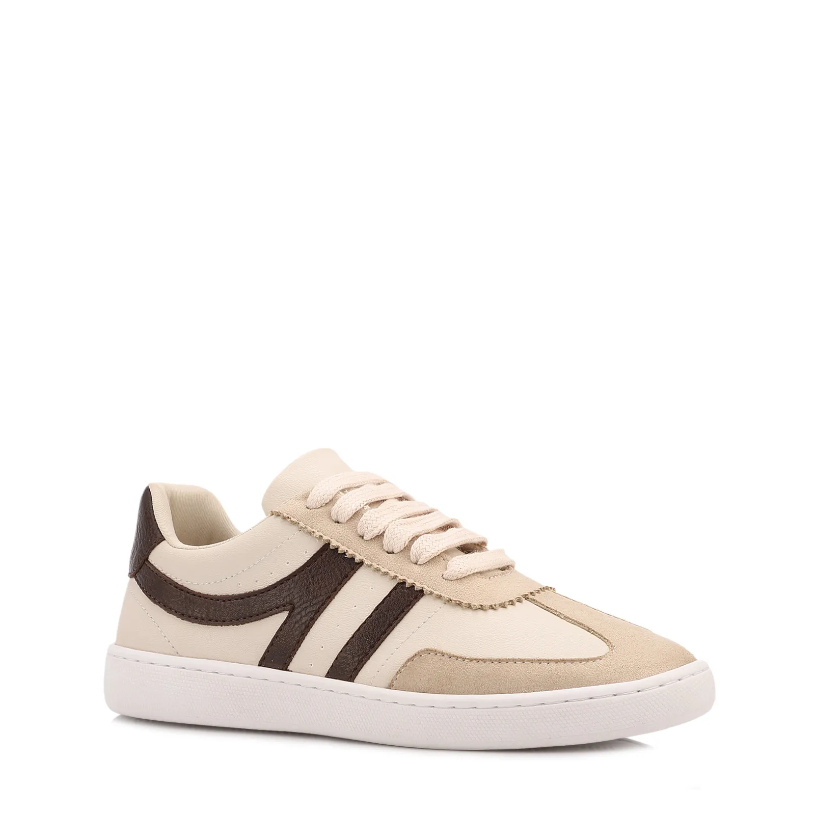 Tênis Off White Alt Recortes Marrom