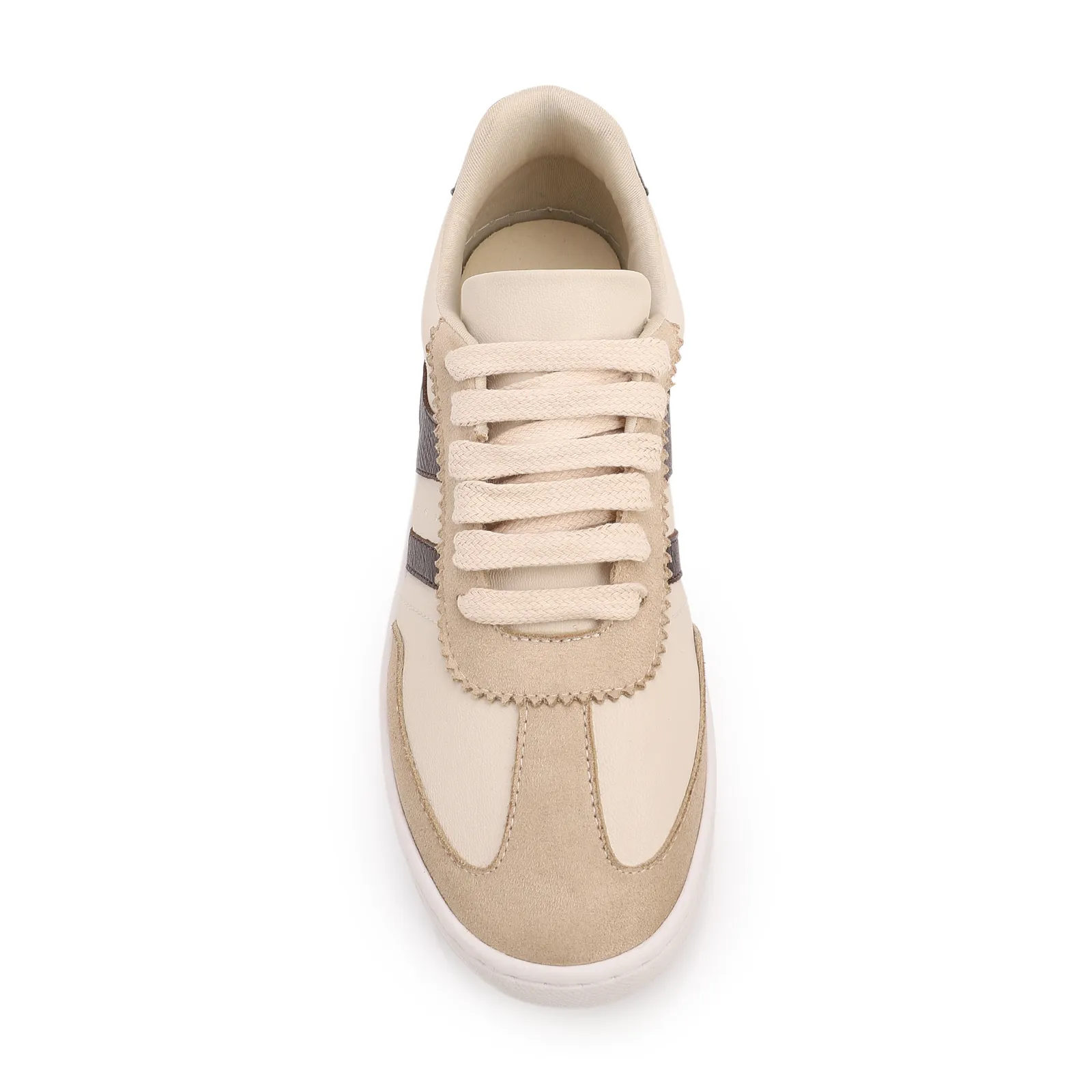 Tênis Off White Alt Recortes Marrom