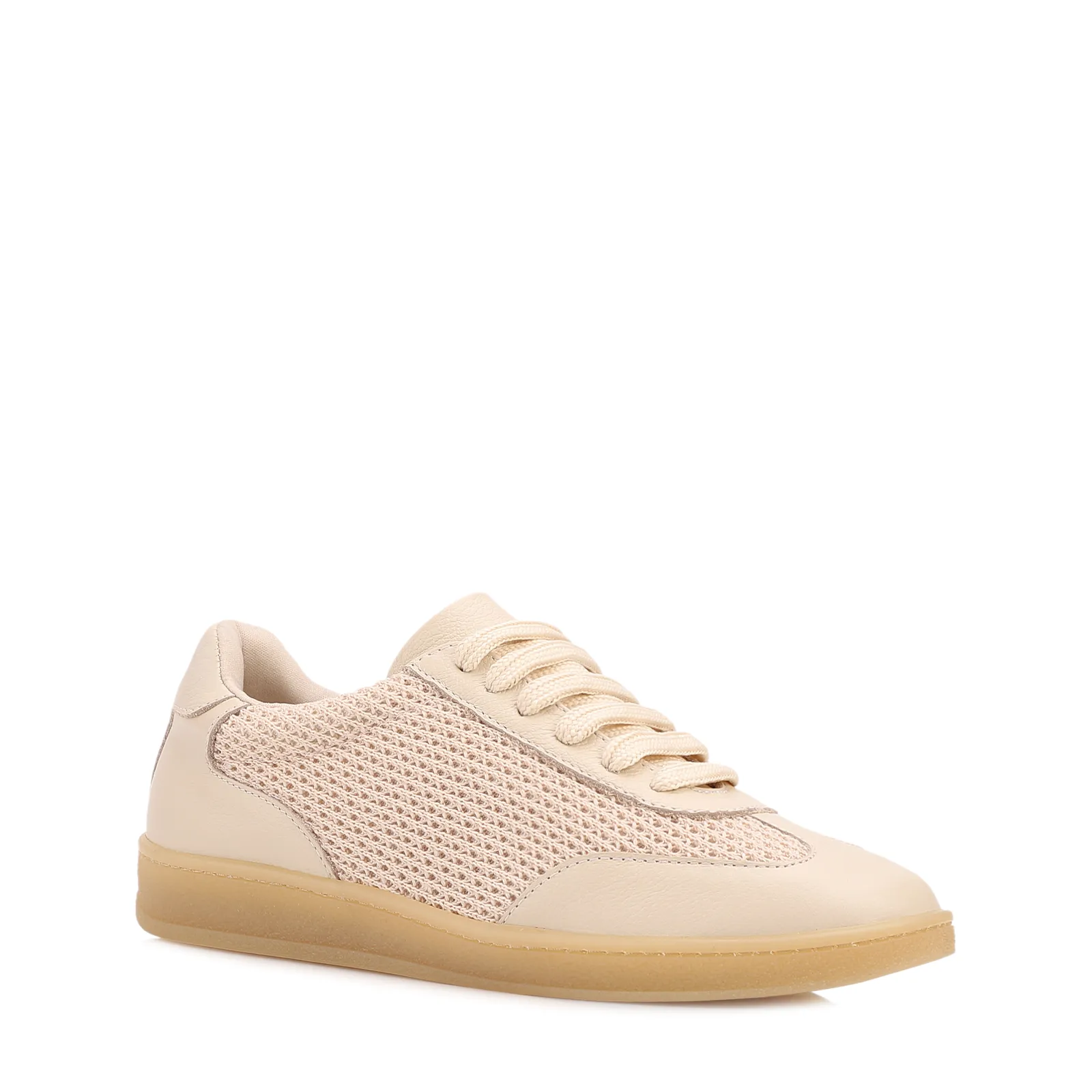Tênis Off White Couro/Alt Recorte Tela