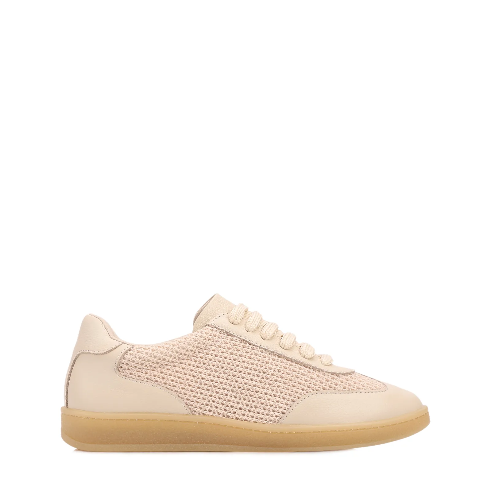 Tênis Off White Couro/Alt Recorte Tela