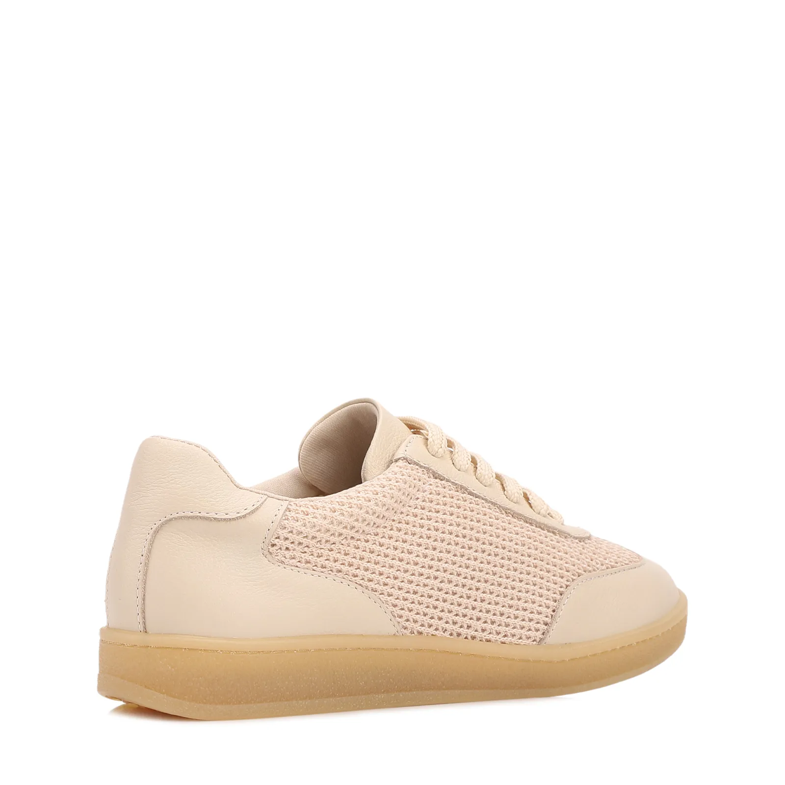 Tênis Off White Couro/Alt  Recorte Tela