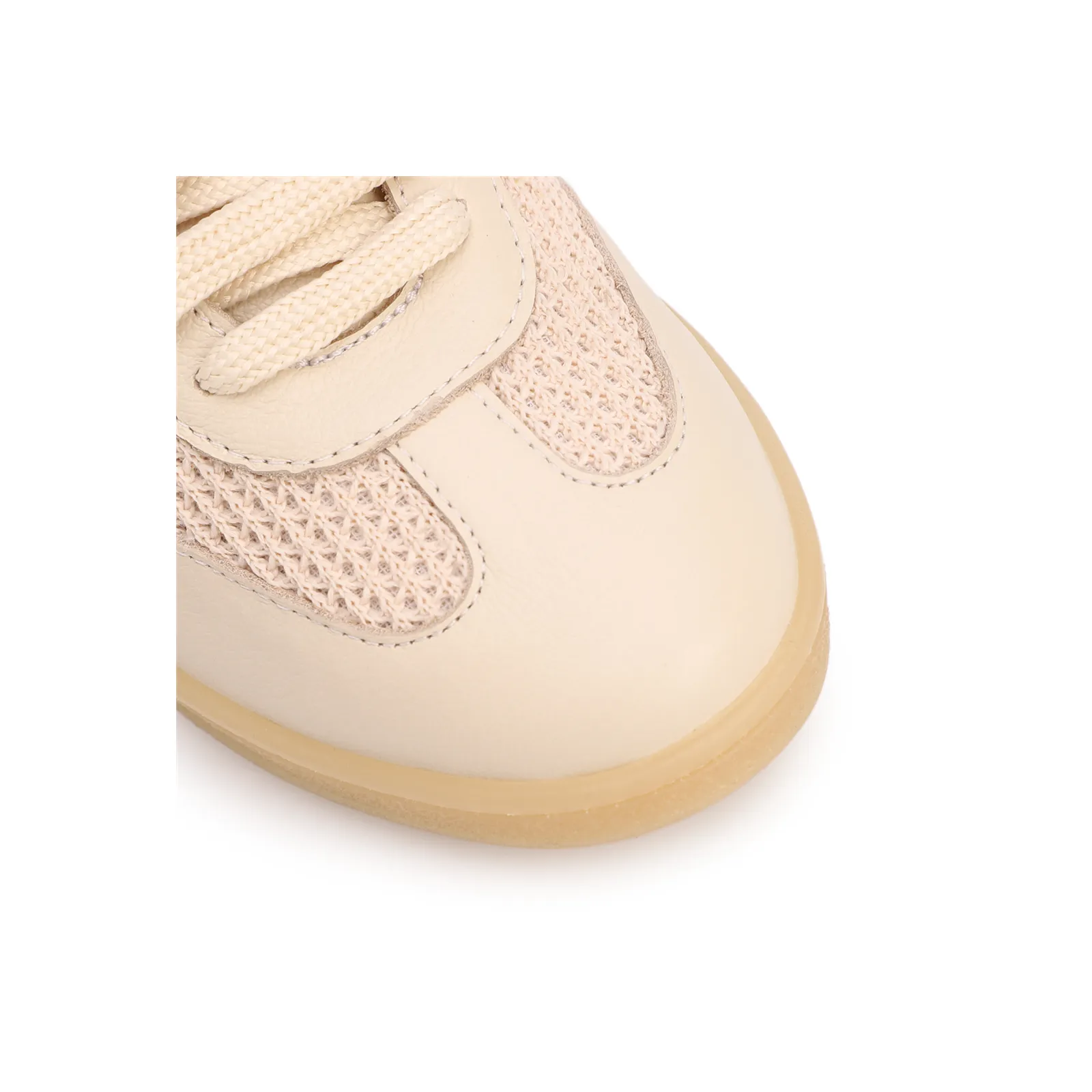 Tênis Off White Couro/Alt  Recorte Tela
