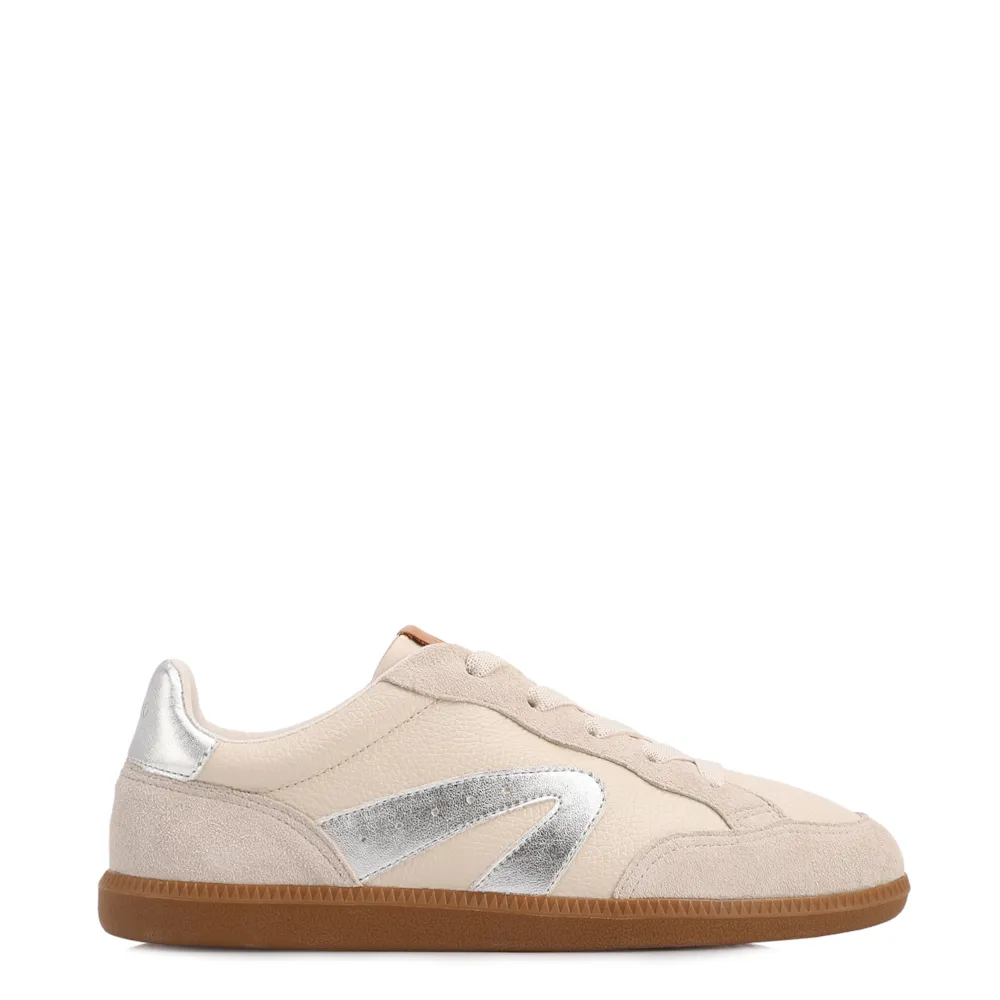  Tênis Off White Couro Contorno Camurça - imagem 3