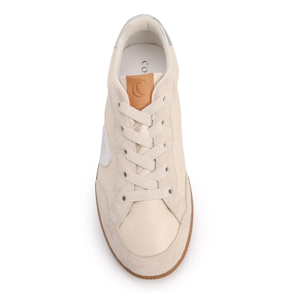  Tênis Off White Couro Contorno Camurça - imagem 6