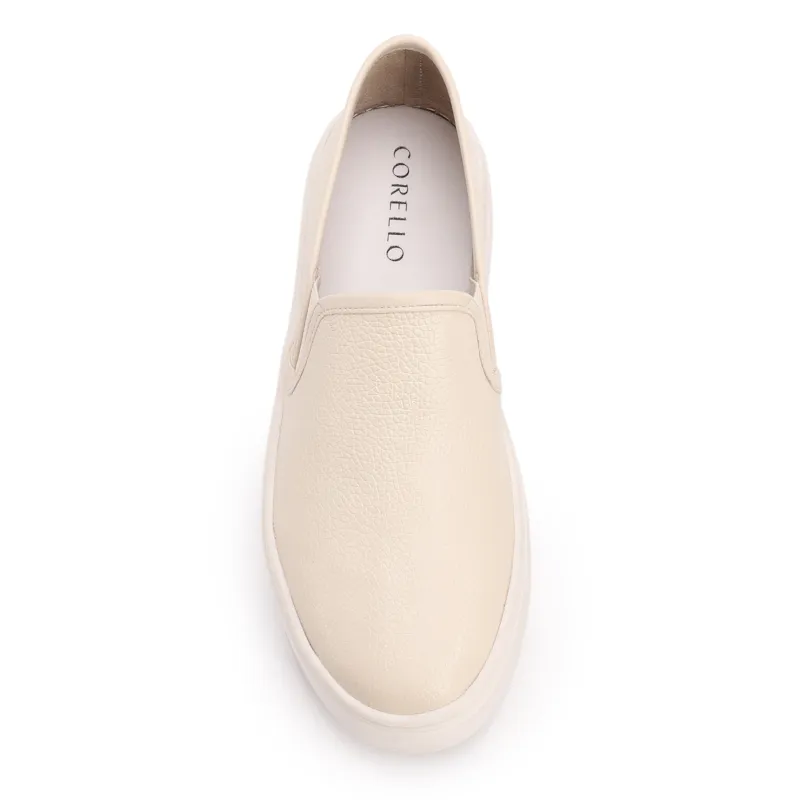 Tênis Off White Couro Slip On - foto 5