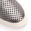 Tênis Prata Couro Recortes Slip On - imagem 6