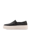 Tênis Preto Couro Slip On - imagem 4