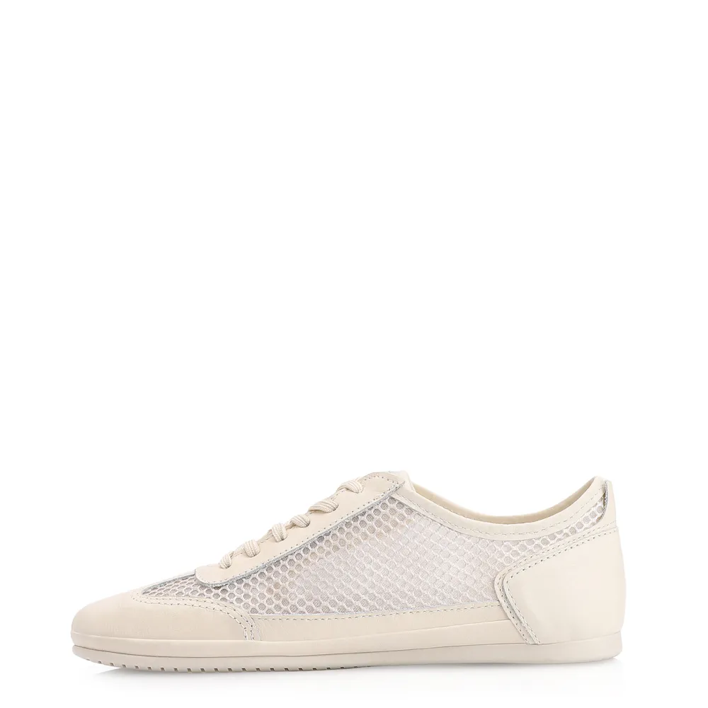 Tênis Tela Couro Off White - imagem 4