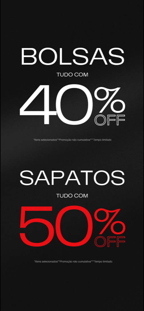 Sale Bolsas e Sapatos