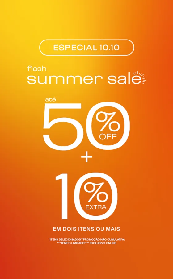 Flash Summer Sale