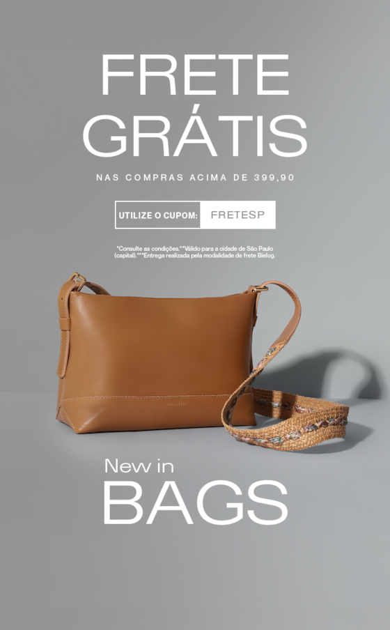 New in Bags Frete Grátis